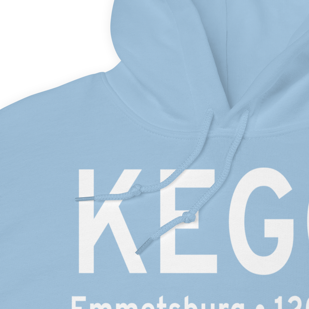 Emmetsburg Municipal Airport (KEGQ) ICAO Hoodie Sweatshirt 