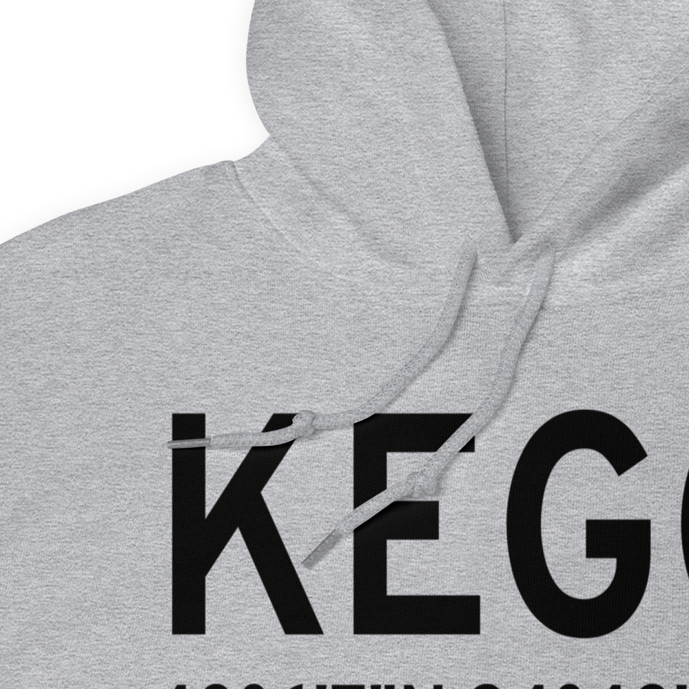 Emmetsburg Municipal Airport (KEGQ) ICAO Hoodie Sweatshirt 