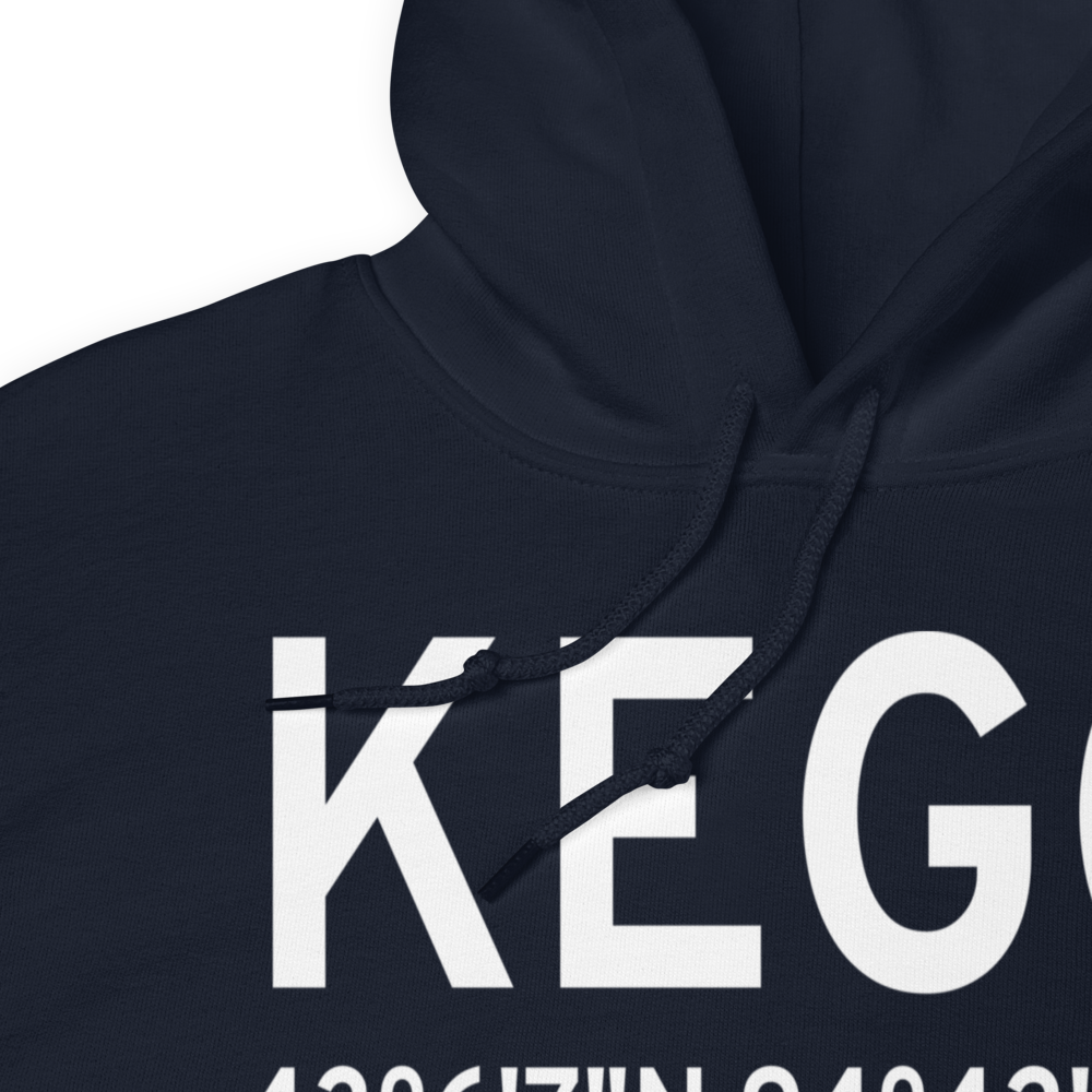 Emmetsburg Municipal Airport (KEGQ) ICAO Hoodie Sweatshirt 