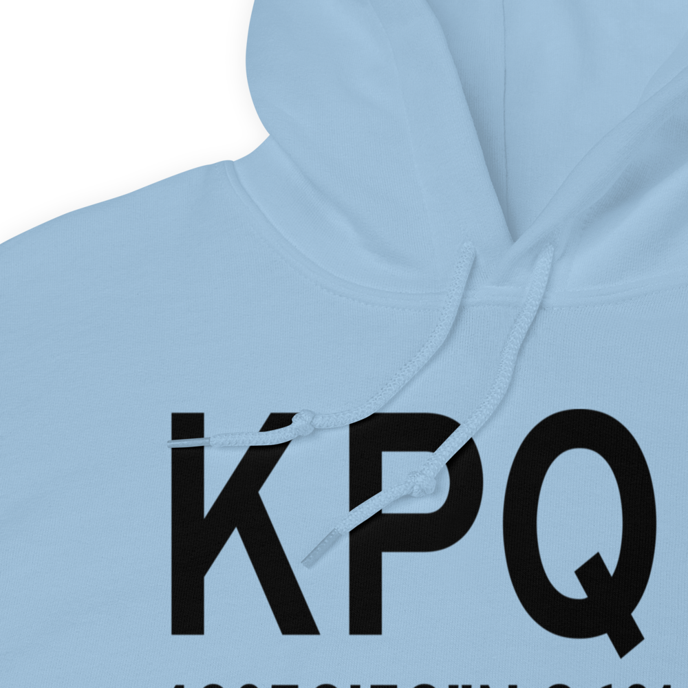 Pipestone Municipal Airport (KPQN) ICAO Hoodie Sweatshirt 