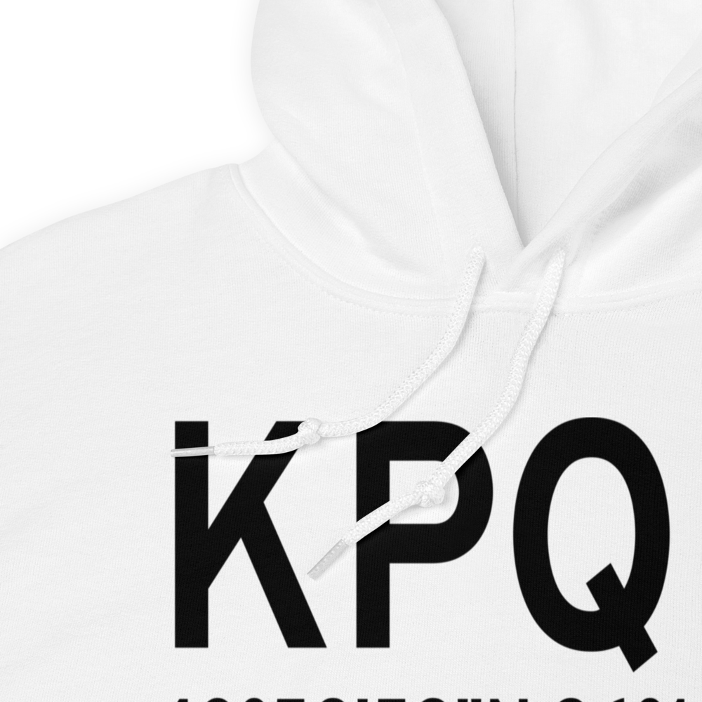 Pipestone Municipal Airport (KPQN) ICAO Hoodie Sweatshirt 