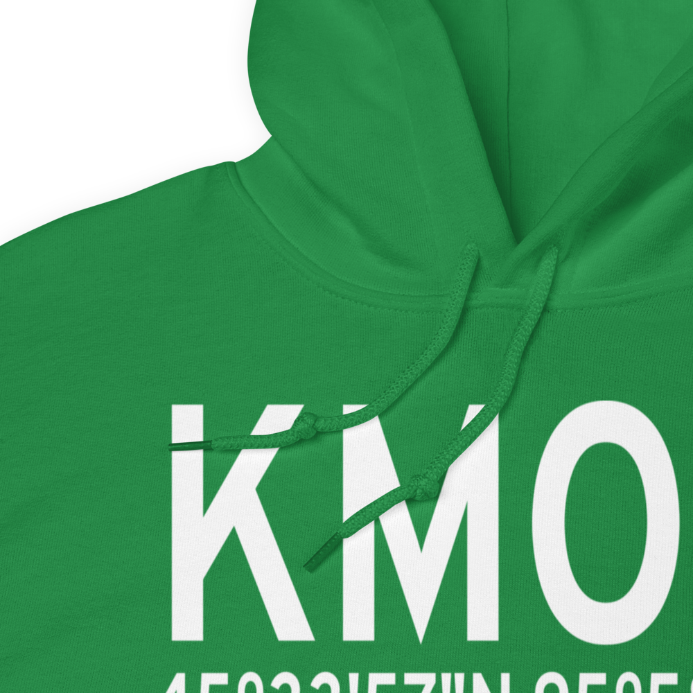 Morris Municipal - Charlie Schmidt Airport (KMOX) ICAO Hoodie Sweatshirt 