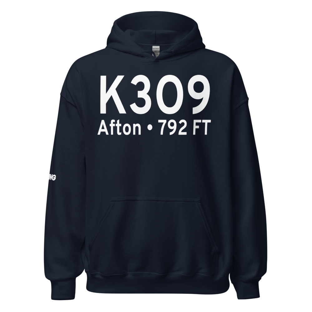 Grand Lake Regional Airport (K3O9) ICAO Hoodie Sweatshirt 