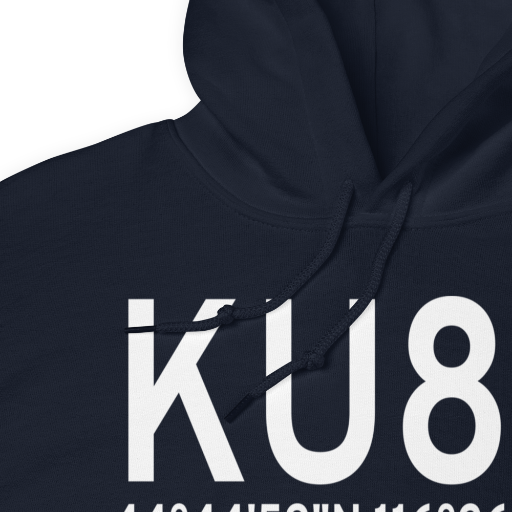 Council Municipal Airport (KU82) ICAO Hoodie Sweatshirt 