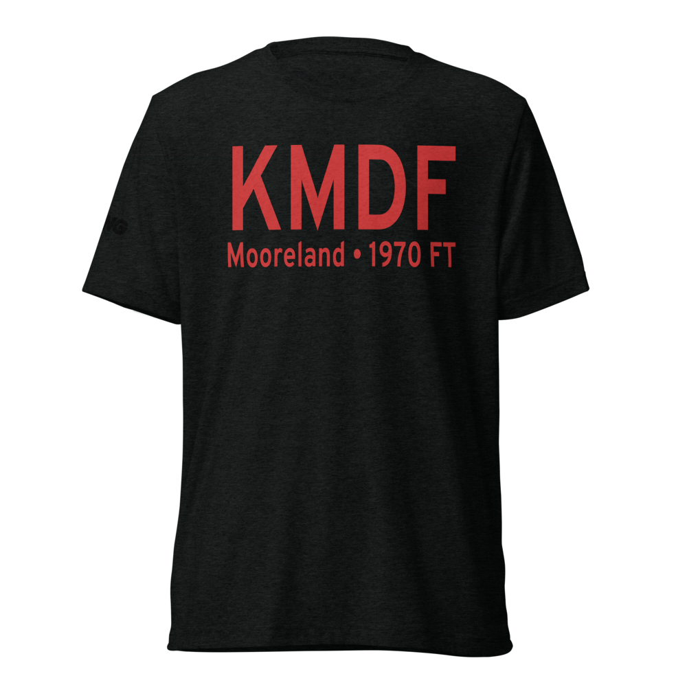 Mooreland Municipal Airport (KMDF) ICAO Tri-blend T-Shirt 