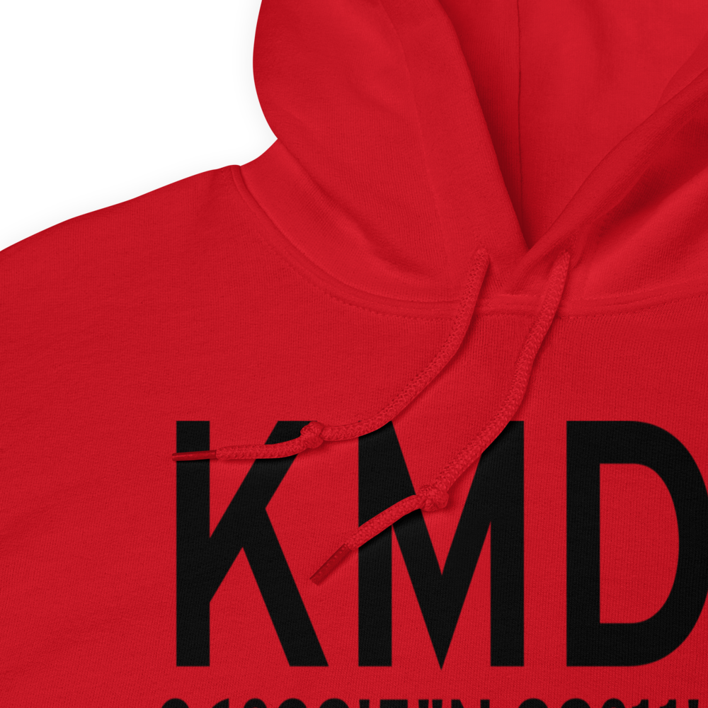 Mooreland Municipal Airport (KMDF) ICAO Hoodie Sweatshirt 