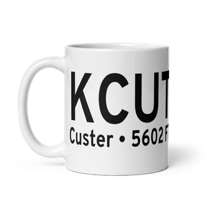 Custer County Airport (KCUT) ICAO Mug