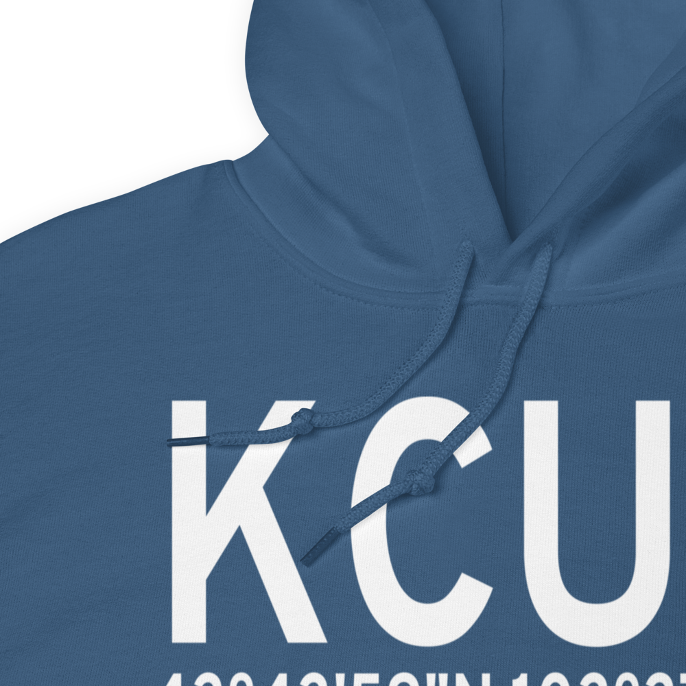 Custer County Airport (KCUT) ICAO Hoodie Sweatshirt 
