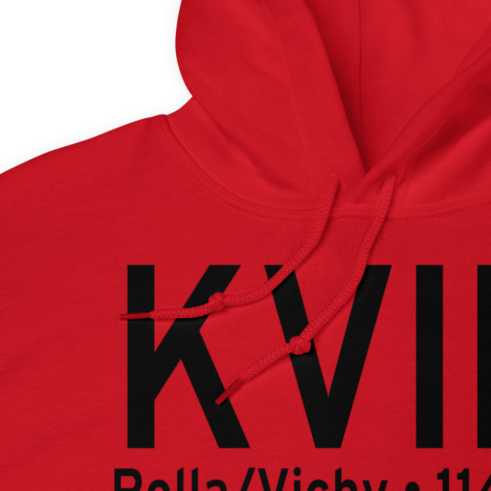 Rolla National Airport (KVIH) ICAO Hoodie Sweatshirt 