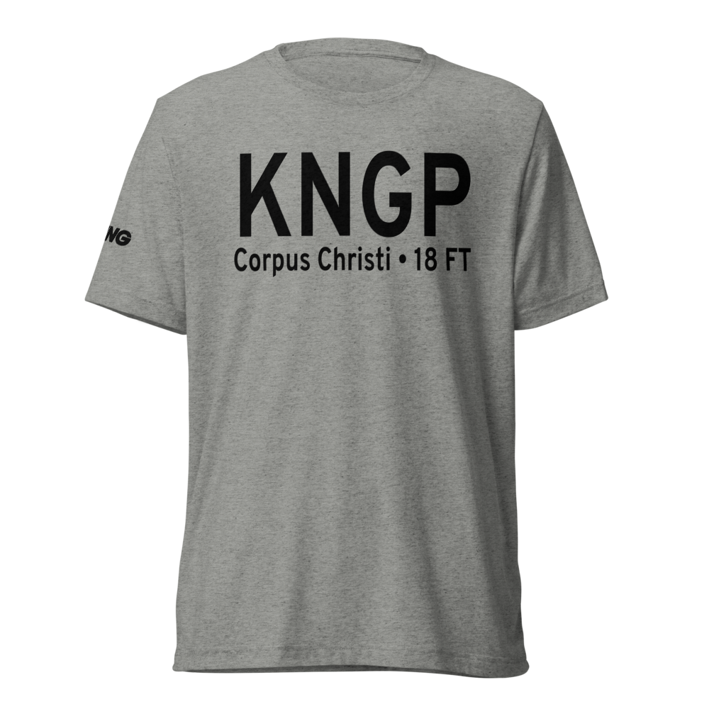 Corpus Christi Naval Air Station/Truax Field (KNGP) ICAO Tri-blend T-Shirt 