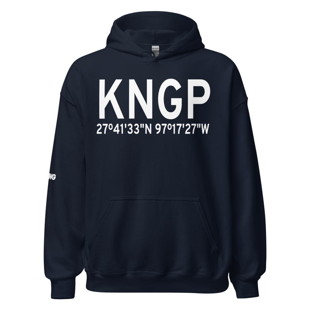 Corpus Christi Naval Air Station/Truax Field (KNGP) ICAO Hoodie Sweatshirt 