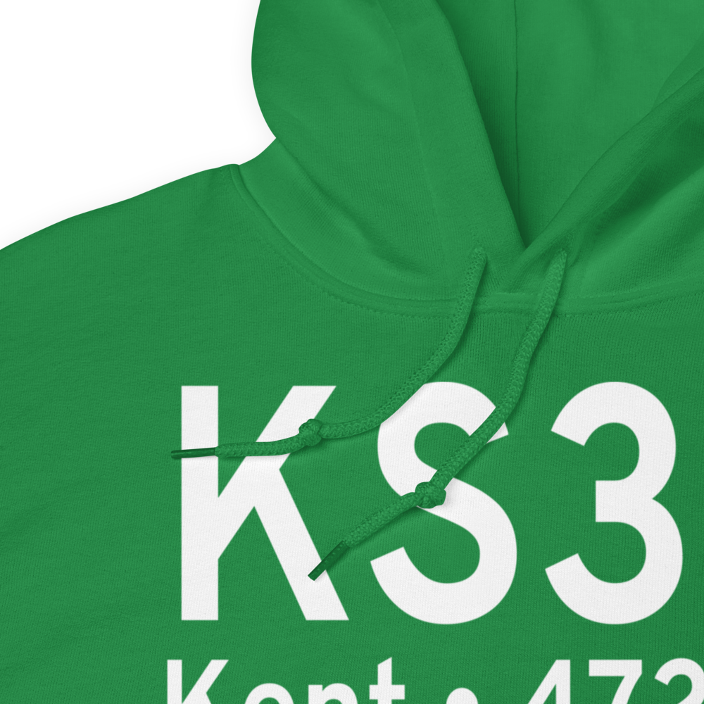 Crest Airfield (KS36) ICAO Hoodie Sweatshirt 