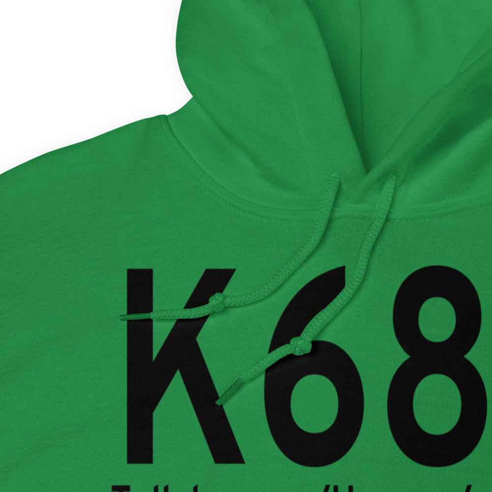 Tallahassee Commercial Airport (K68J) ICAO Hoodie Sweatshirt 