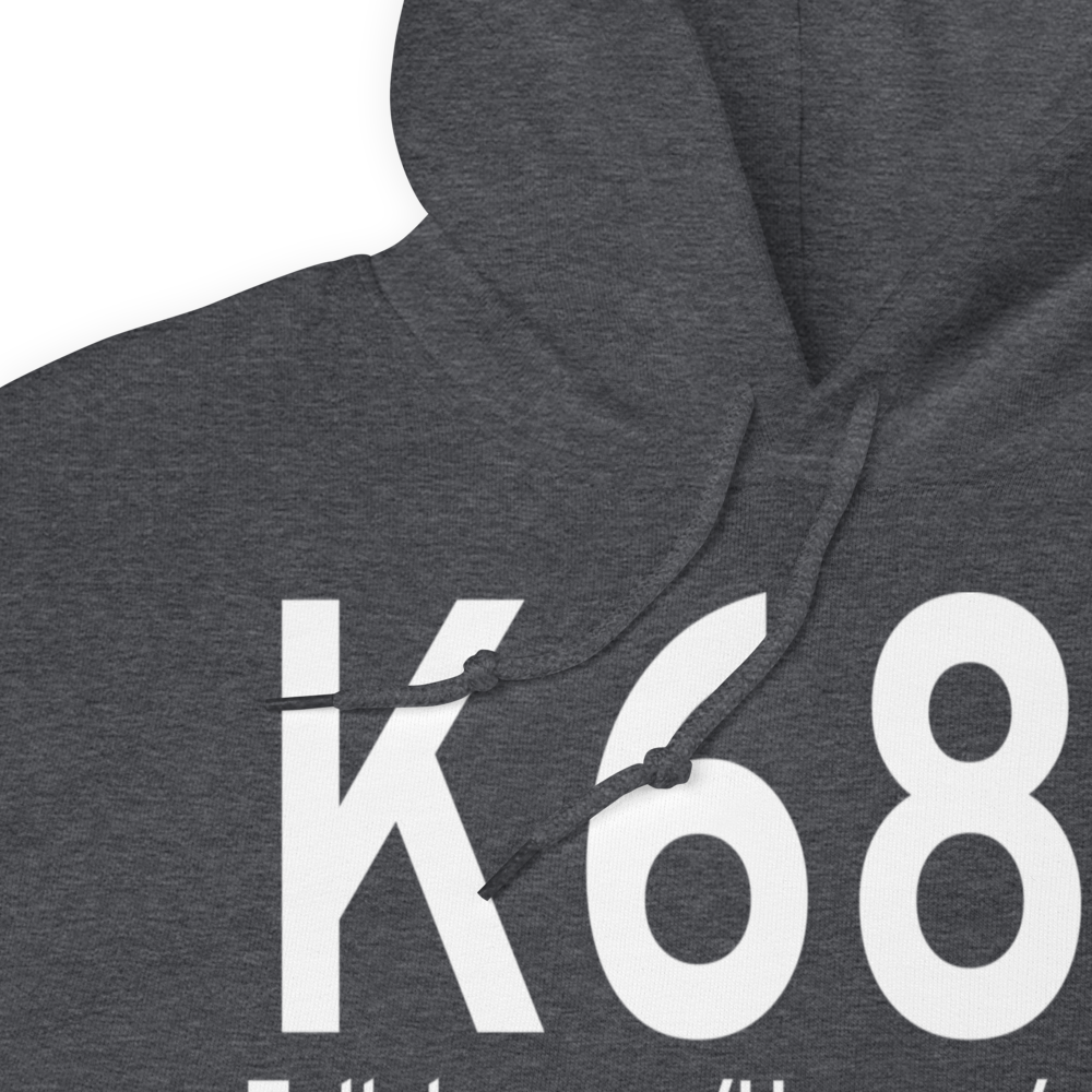 Tallahassee Commercial Airport (K68J) ICAO Hoodie Sweatshirt 