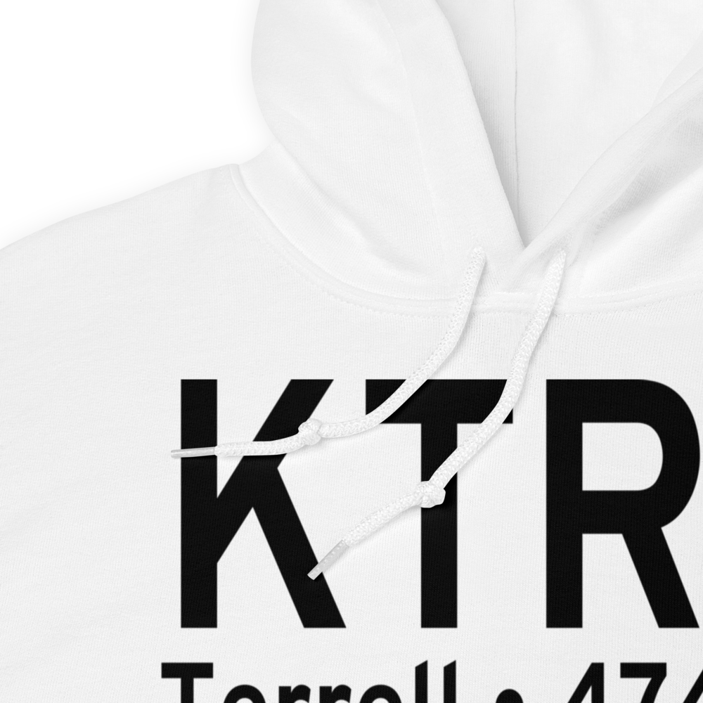 Terrell Municipal Airport (KTRL) ICAO Hoodie Sweatshirt 