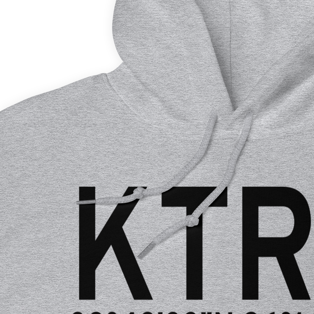 Terrell Municipal Airport (KTRL) ICAO Hoodie Sweatshirt 