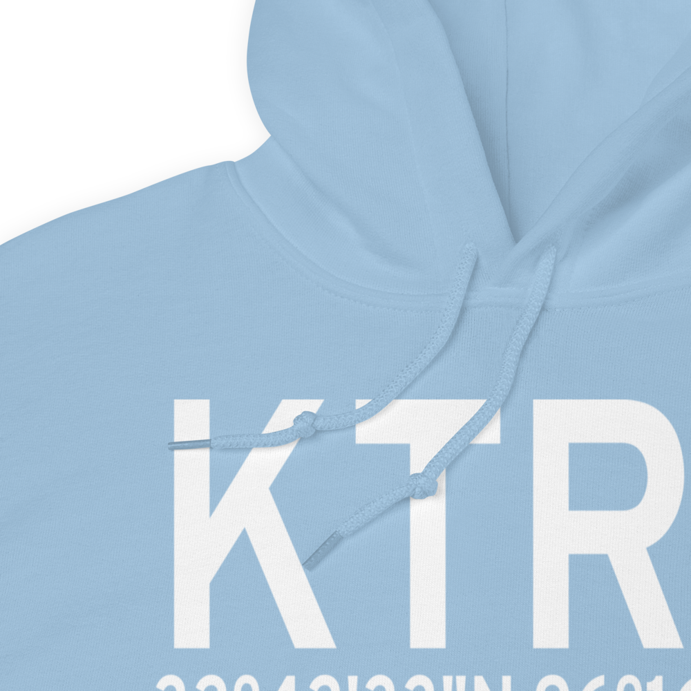Terrell Municipal Airport (KTRL) ICAO Hoodie Sweatshirt 