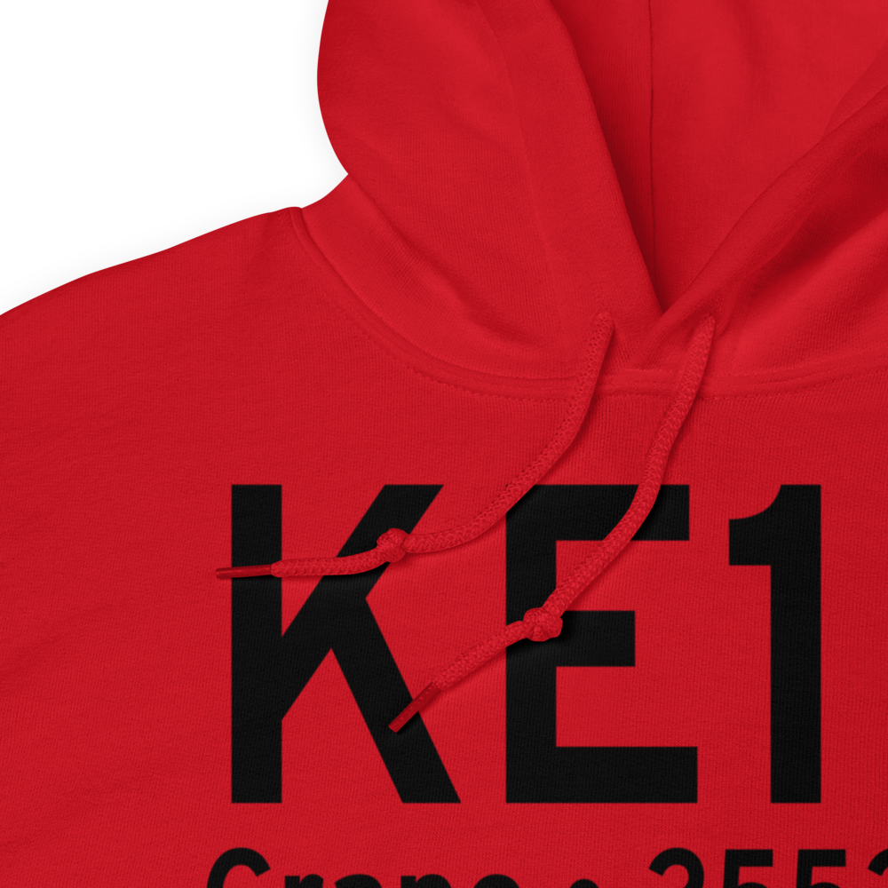 Crane County Airport (KE13) ICAO Hoodie Sweatshirt 
