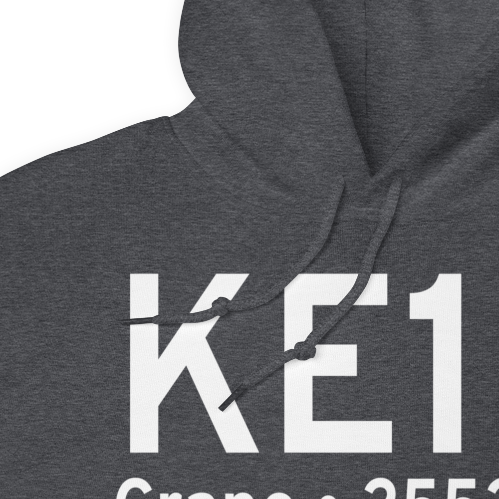 Crane County Airport (KE13) ICAO Hoodie Sweatshirt 