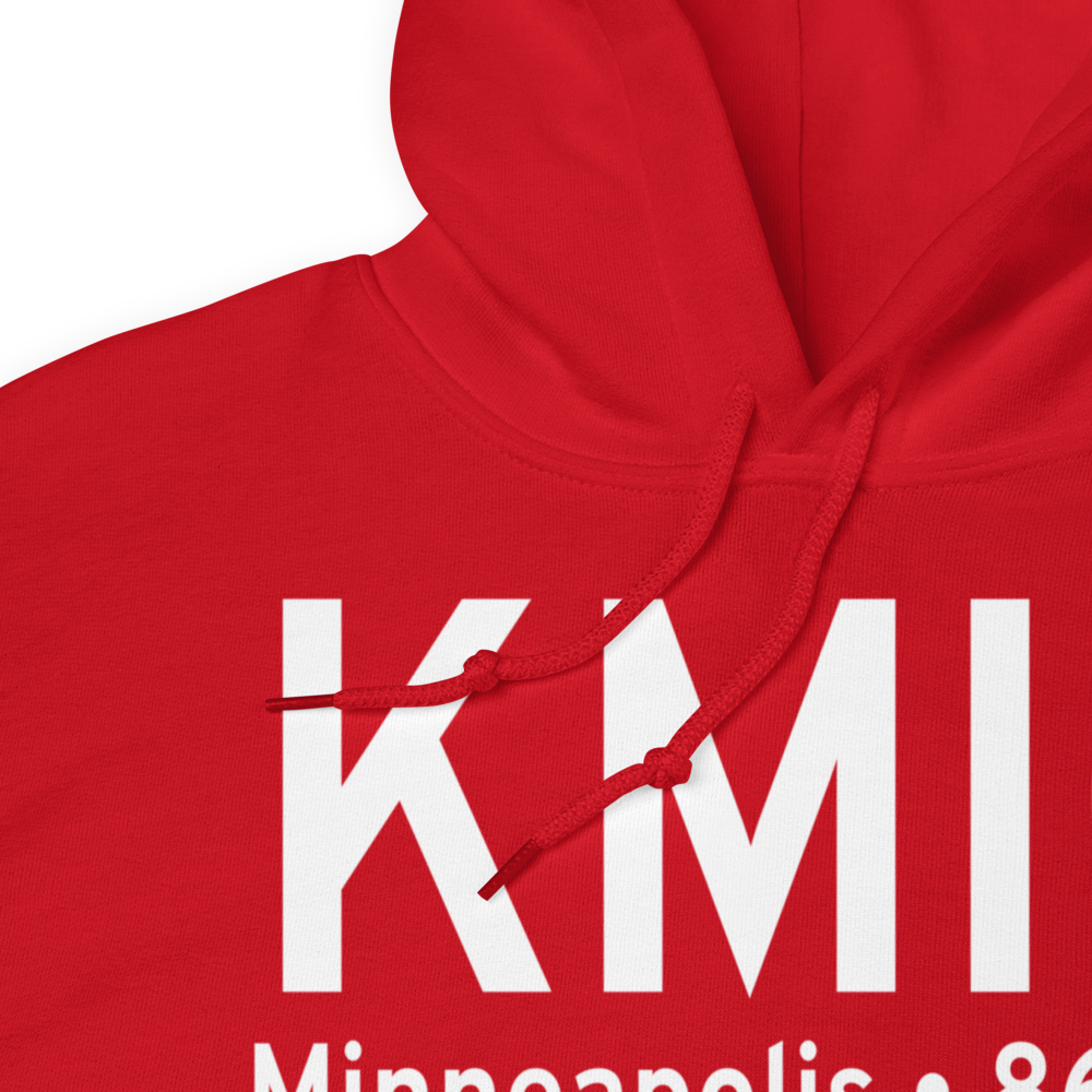 Crystal Airport (KMIC) ICAO Hoodie Sweatshirt 