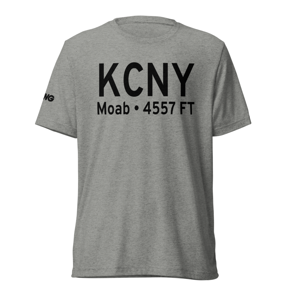 Canyonlands Field (KCNY) ICAO Tri-blend T-Shirt 