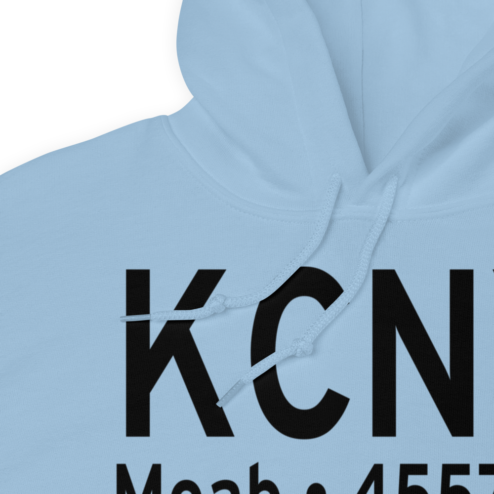 Canyonlands Field (KCNY) ICAO Hoodie Sweatshirt 