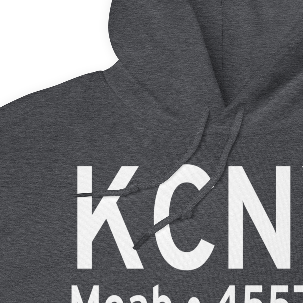 Canyonlands Field (KCNY) ICAO Hoodie Sweatshirt 