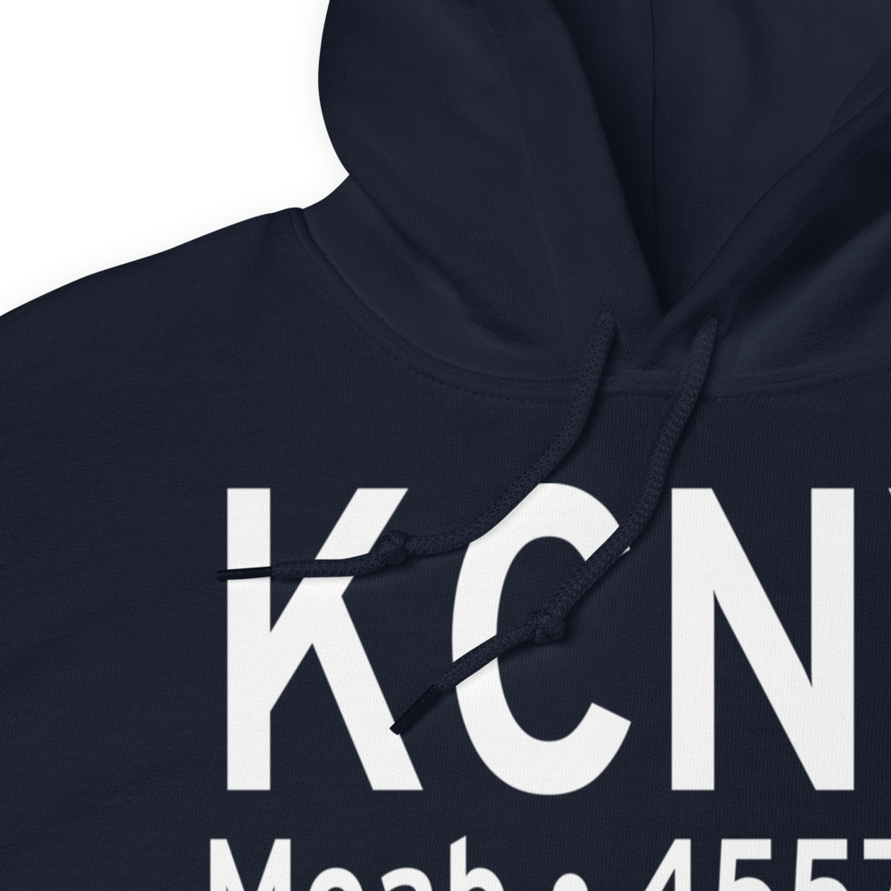 Canyonlands Field (KCNY) ICAO Hoodie Sweatshirt 