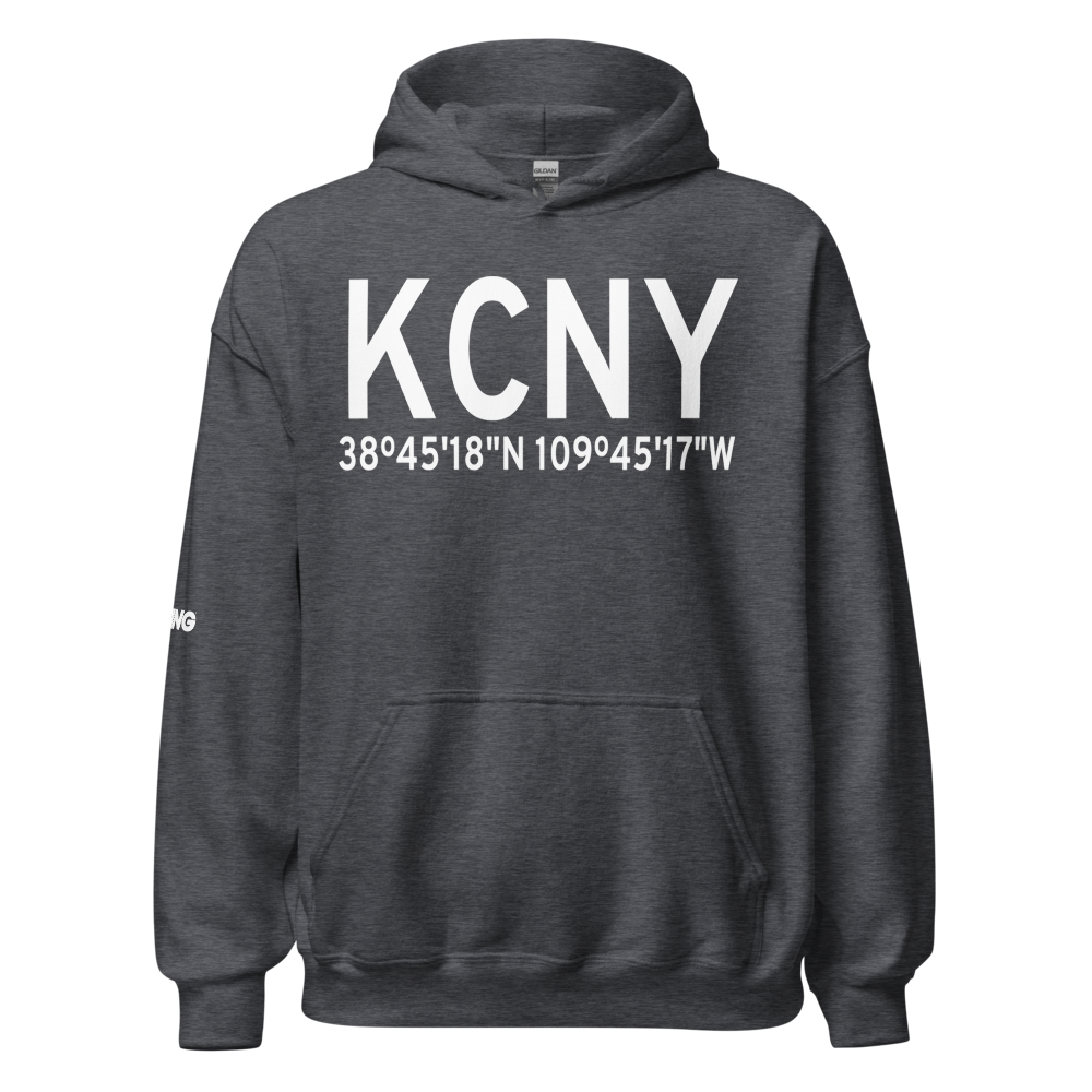 Canyonlands Field (KCNY) ICAO Hoodie Sweatshirt 