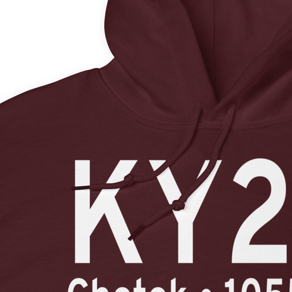 Chetek Municipal Southworth Airport (KY23) ICAO Hoodie Sweatshirt 