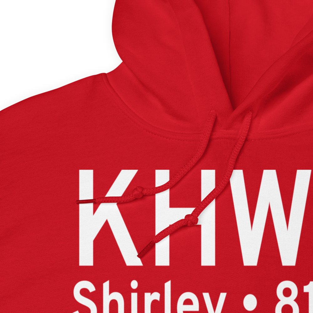 Brookhaven Airport (KHWV) ICAO Hoodie Sweatshirt 