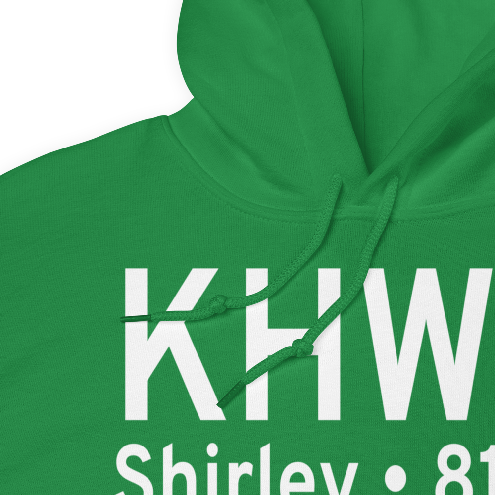 Brookhaven Airport (KHWV) ICAO Hoodie Sweatshirt 