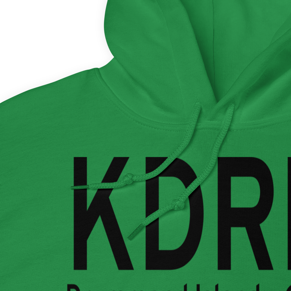 Drummond Island Airport (KDRM) ICAO Hoodie Sweatshirt 