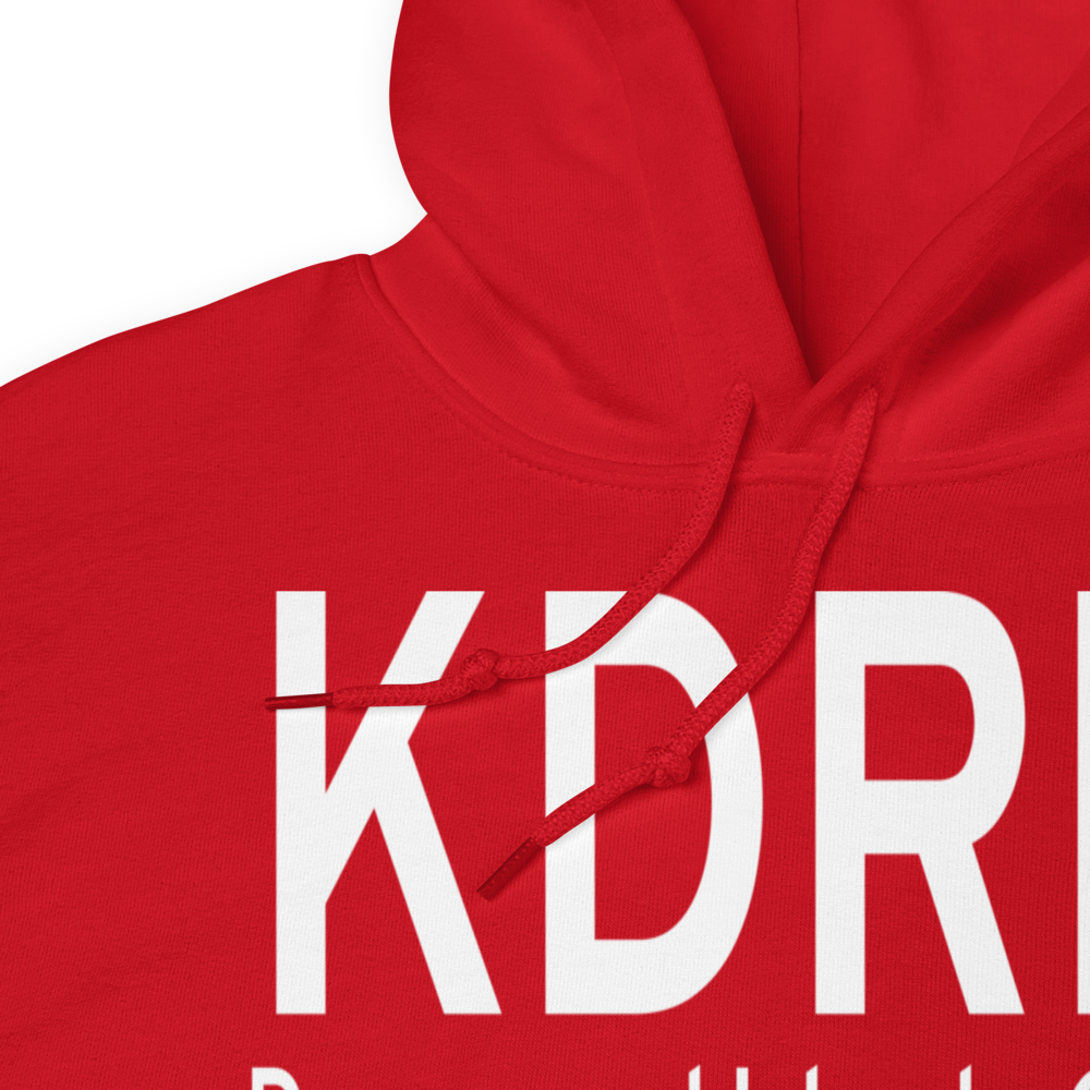 Drummond Island Airport (KDRM) ICAO Hoodie Sweatshirt 