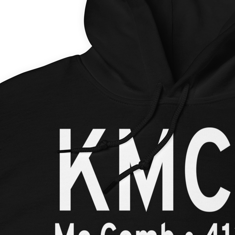 Mc Comb/Pike County Airport/John E Lewis Field (KMCB) ICAO Hoodie Sweatshirt 