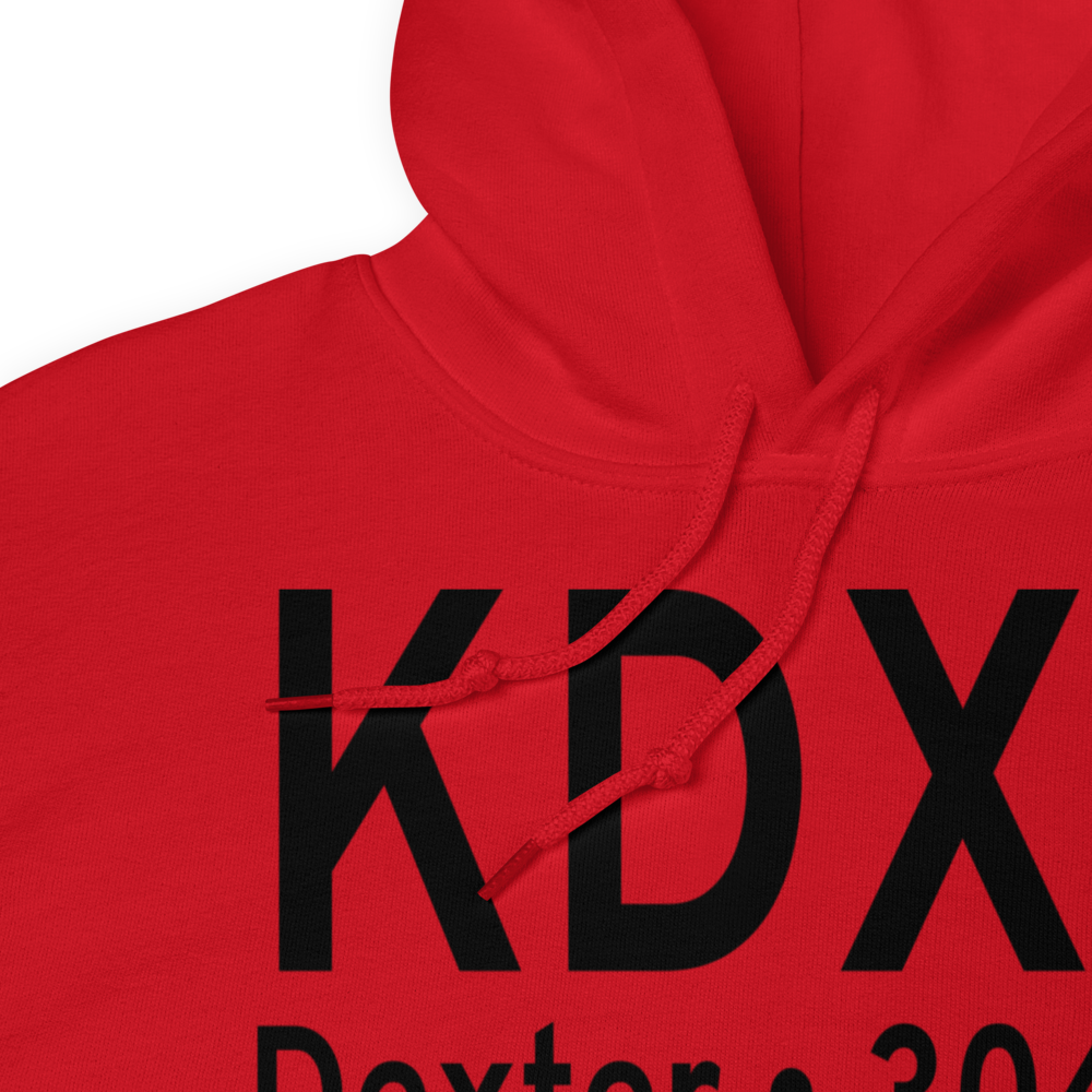 Dexter Municipal Airport (KDXE) ICAO Hoodie Sweatshirt 