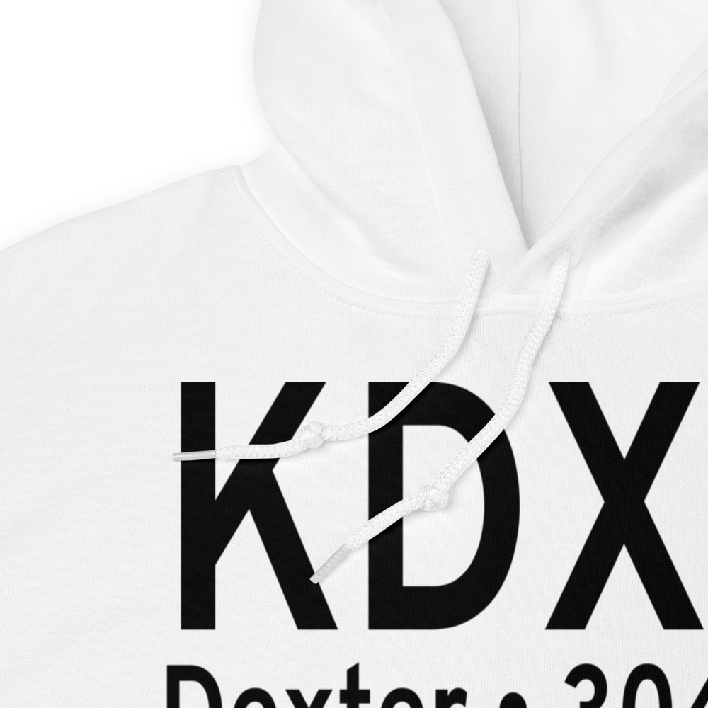 Dexter Municipal Airport (KDXE) ICAO Hoodie Sweatshirt 