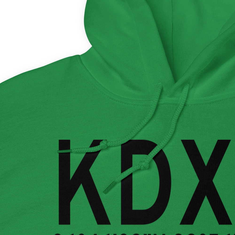 Dexter Municipal Airport (KDXE) ICAO Hoodie Sweatshirt 