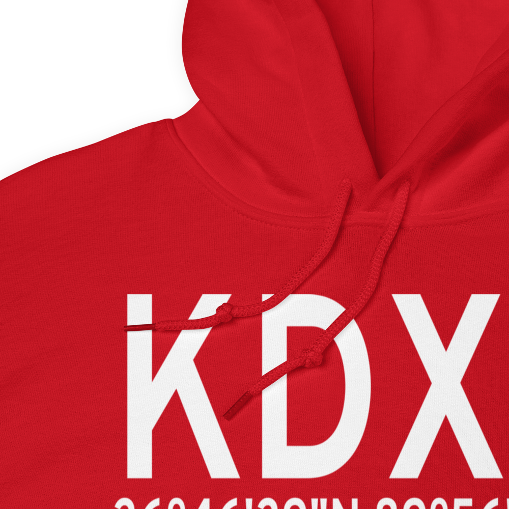 Dexter Municipal Airport (KDXE) ICAO Hoodie Sweatshirt 