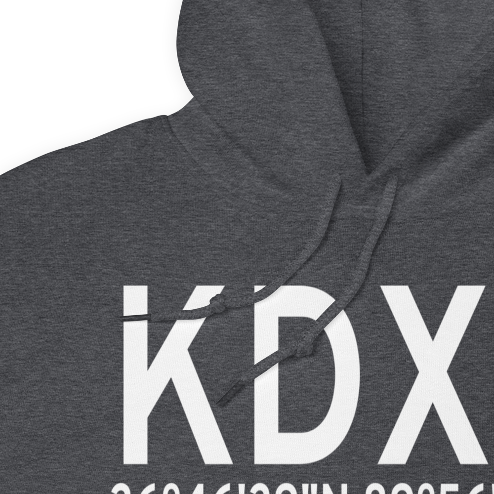 Dexter Municipal Airport (KDXE) ICAO Hoodie Sweatshirt 