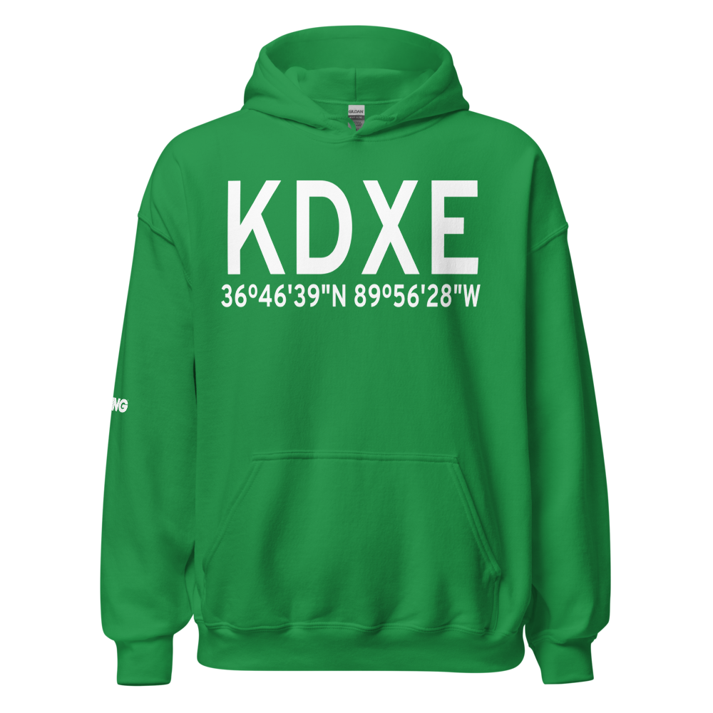 Dexter Municipal Airport (KDXE) ICAO Hoodie Sweatshirt 