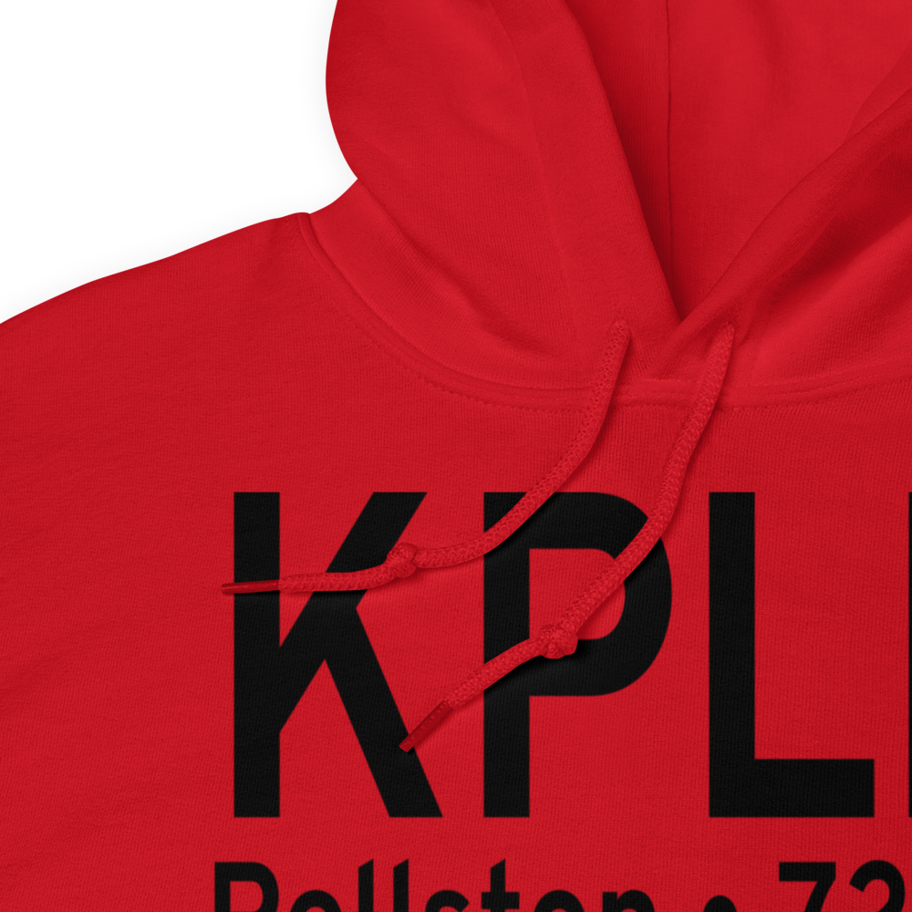 Pellston Regional Airport of Emmet County Airport (KPLN) ICAO Hoodie Sweatshirt 