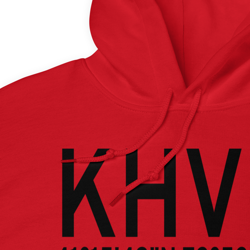 Tweed New Haven Airport (KHVN) ICAO Hoodie Sweatshirt 