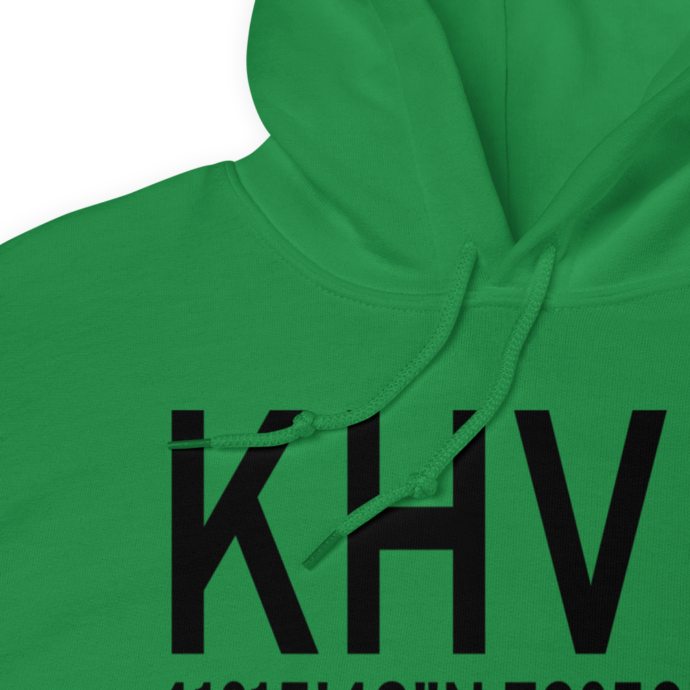 Tweed New Haven Airport (KHVN) ICAO Hoodie Sweatshirt 