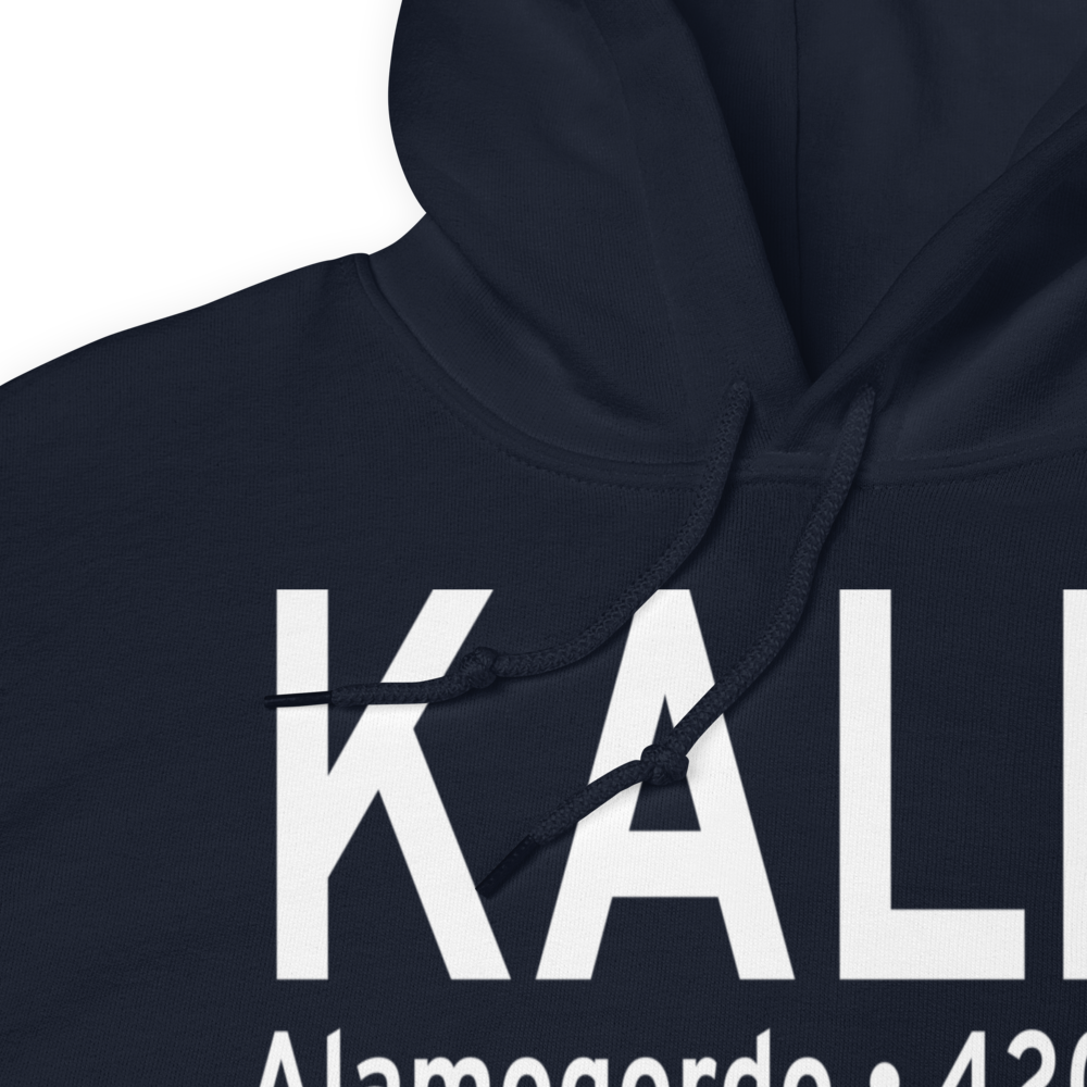 Alamogordo White Sands Regional Airport (KALM) ICAO Hoodie Sweatshirt 