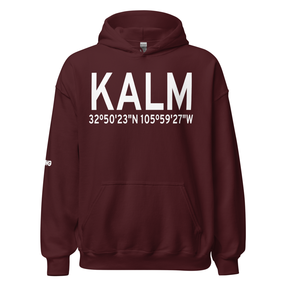 Alamogordo White Sands Regional Airport (KALM) ICAO Hoodie Sweatshirt 