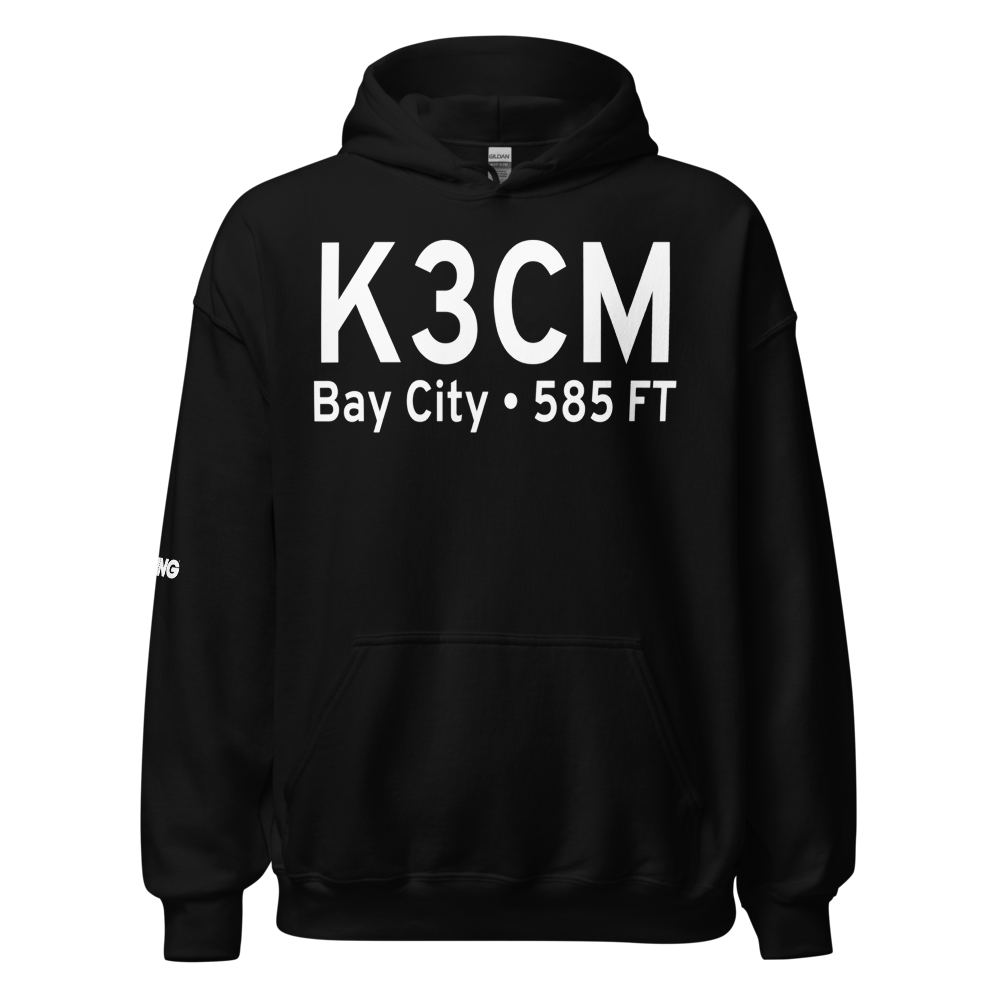 James Clements Municipal Airport (K3CM) ICAO Hoodie Sweatshirt 