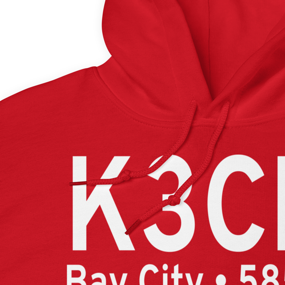 James Clements Municipal Airport (K3CM) ICAO Hoodie Sweatshirt 