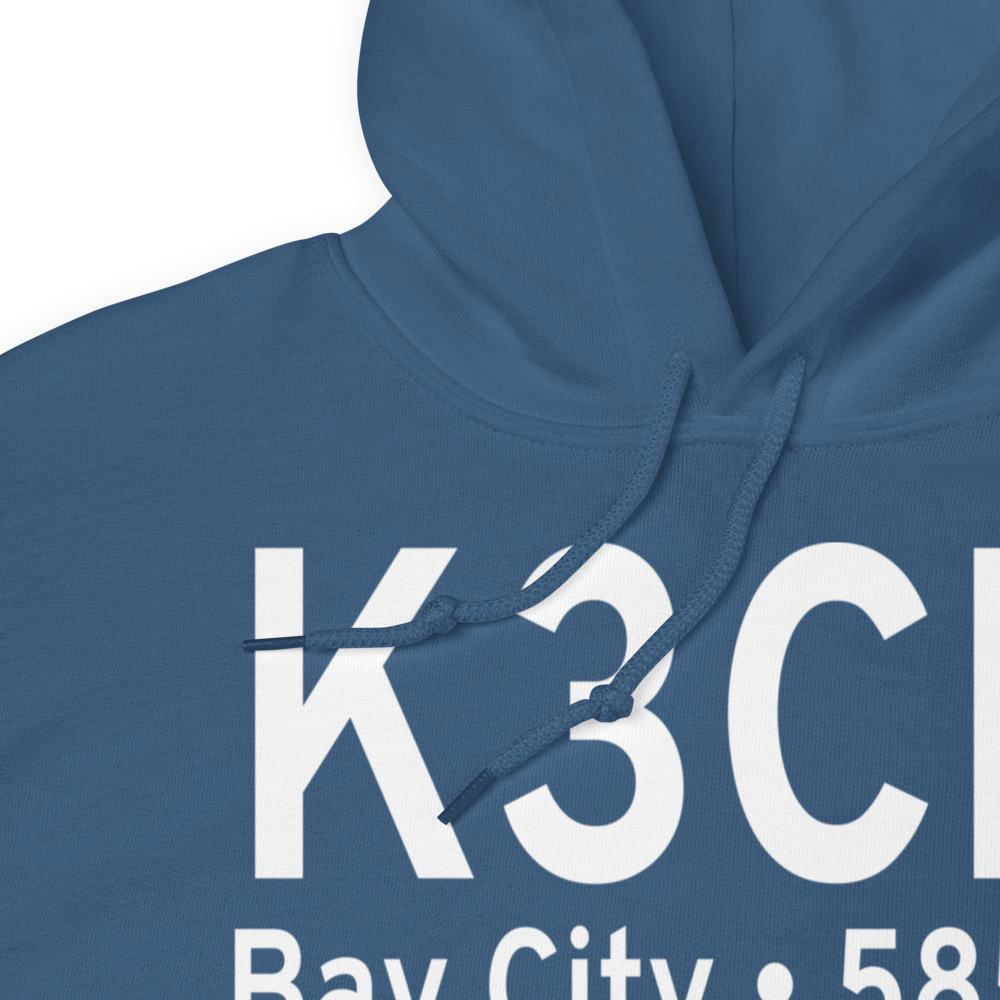 James Clements Municipal Airport (K3CM) ICAO Hoodie Sweatshirt 