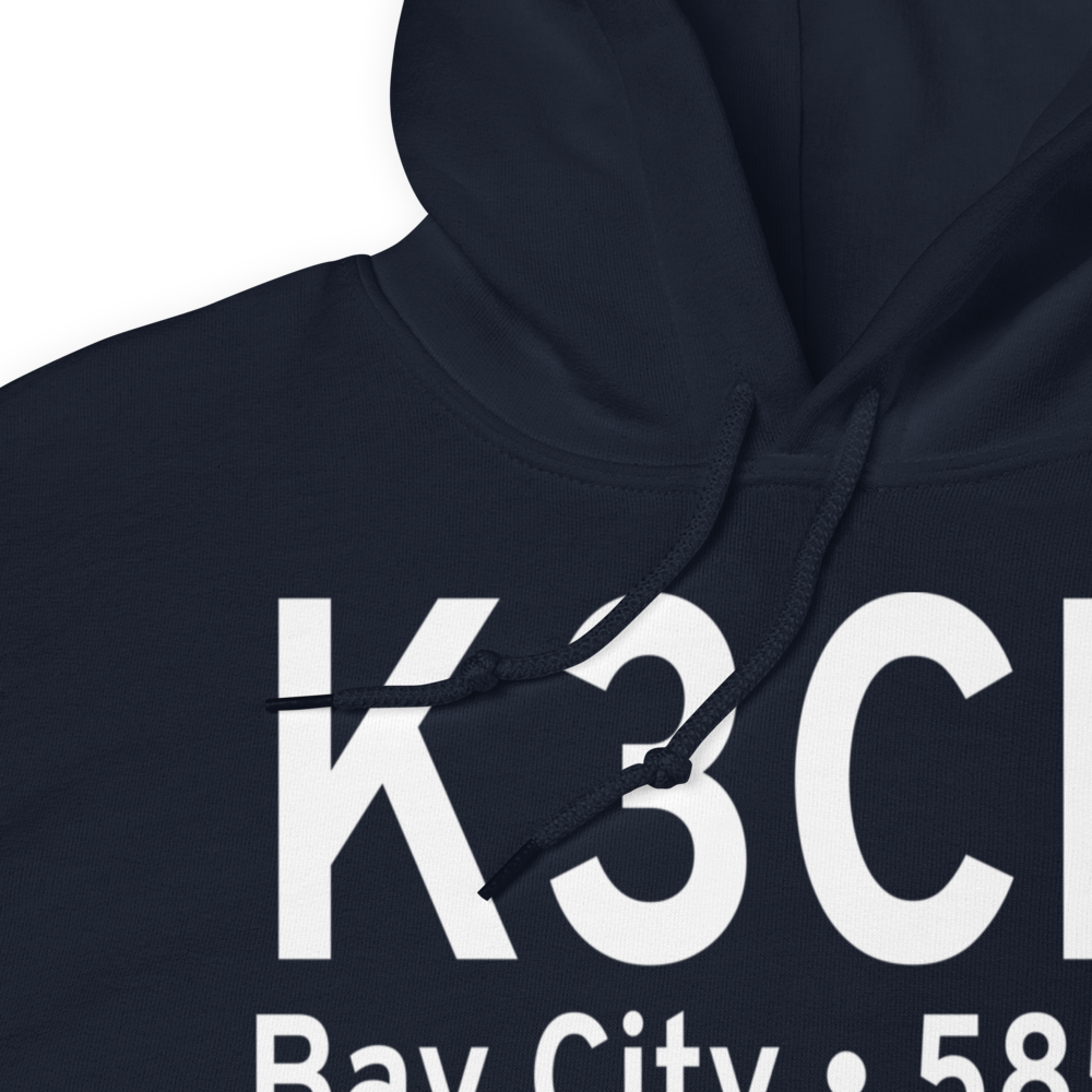 James Clements Municipal Airport (K3CM) ICAO Hoodie Sweatshirt 